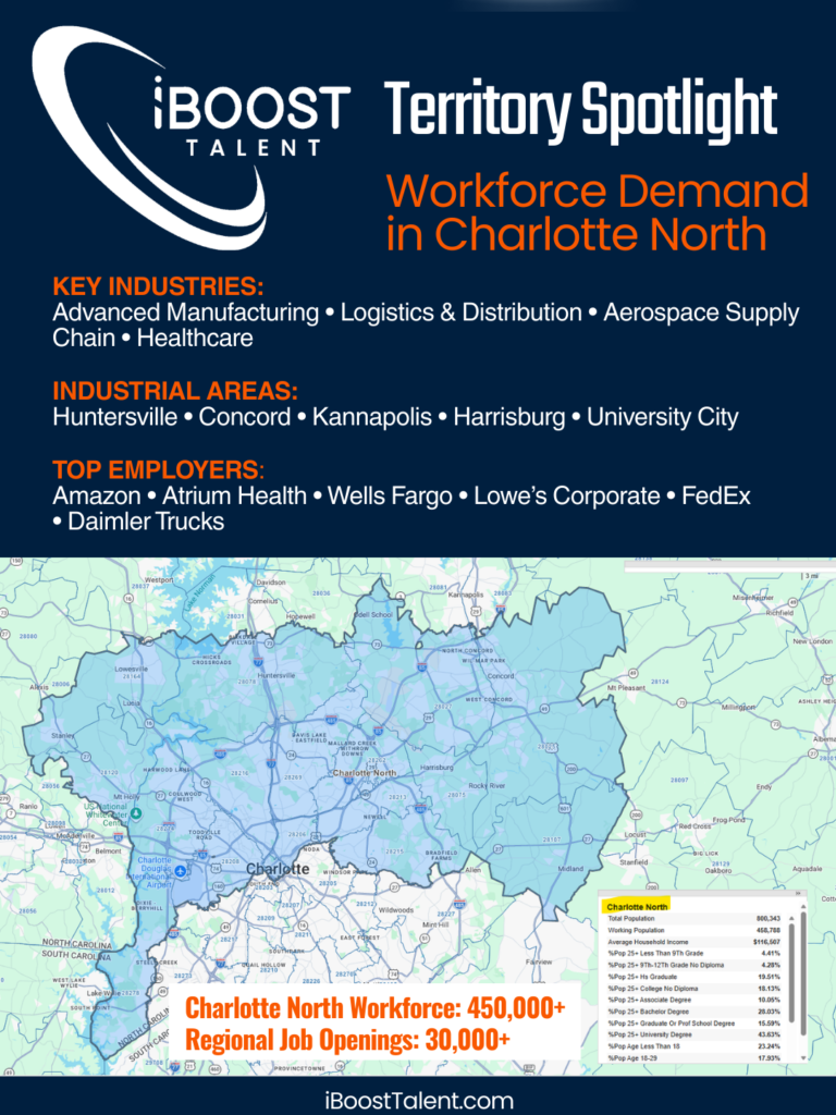 charlotte staffing opportunity map