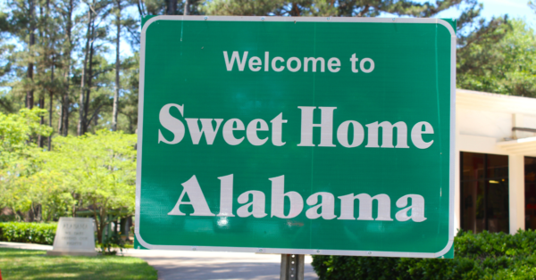 sweet home Alabama sign