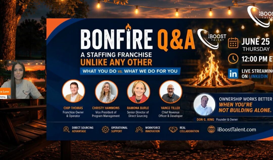 Webinar Recap: Bonfire Q&A Explores What iBoost Talent Owners Do — And What We Do For Them
