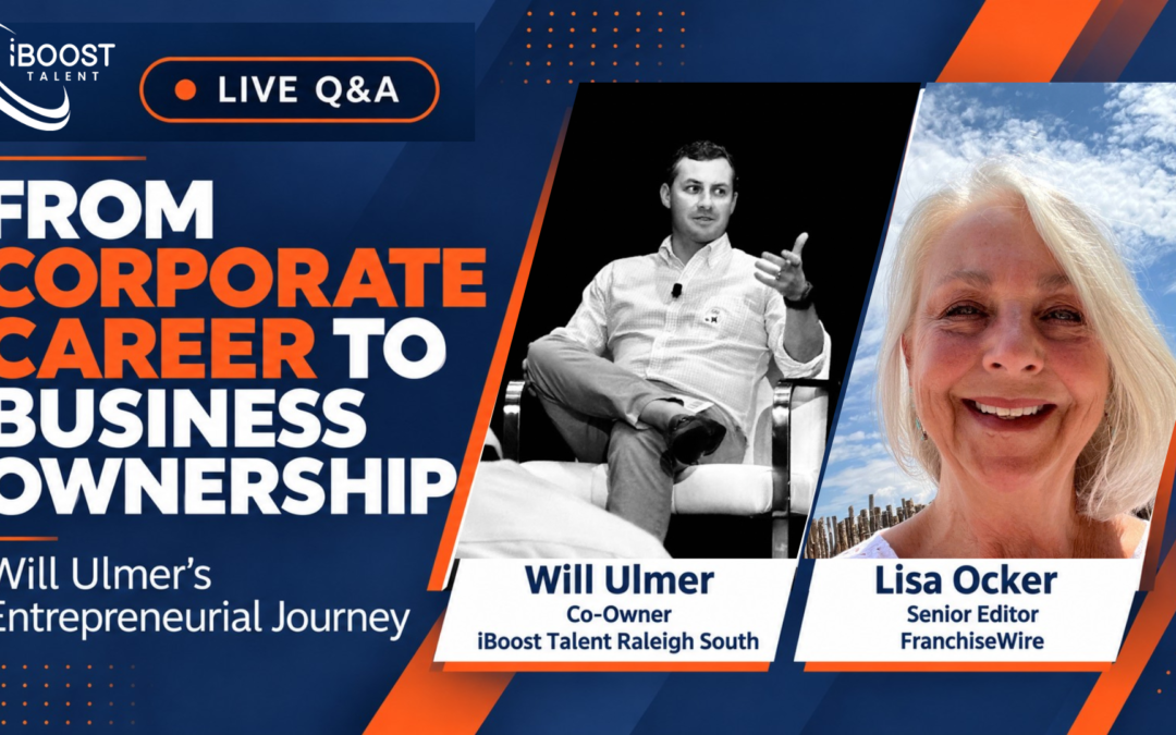 LIVE Q&A: From Corporate Career to Business Ownership: Will Ulmer’s Journey